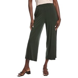 Eileen Fisher Womens Wide Leg Pant, Green